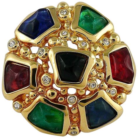 christian dior brooches